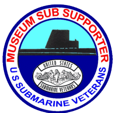 Submarine veterans supporter badge design.