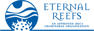 Eternal Reefs logo with charitable organization text.