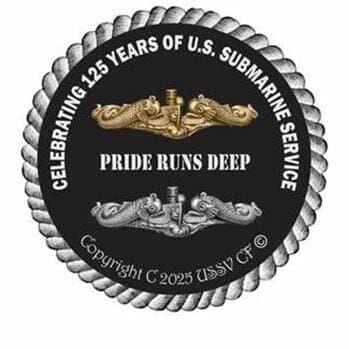 U.S. Submarine Service 125th Anniversary Logo